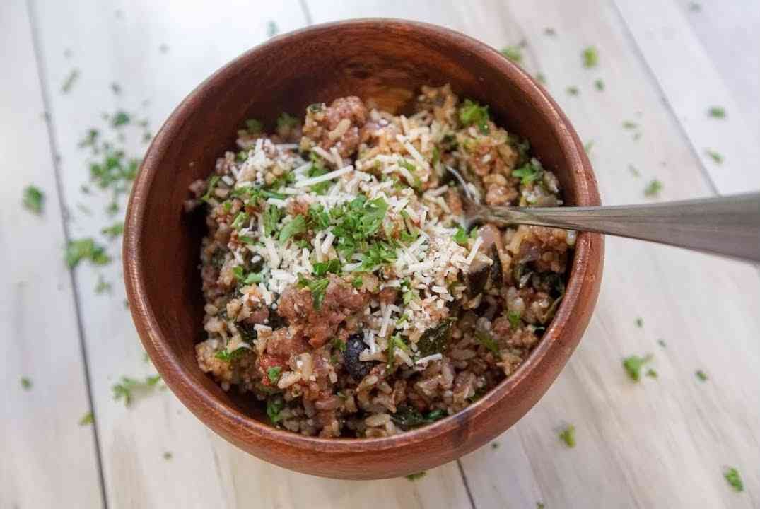 Ground Lamb and Rice Recipe - lamb